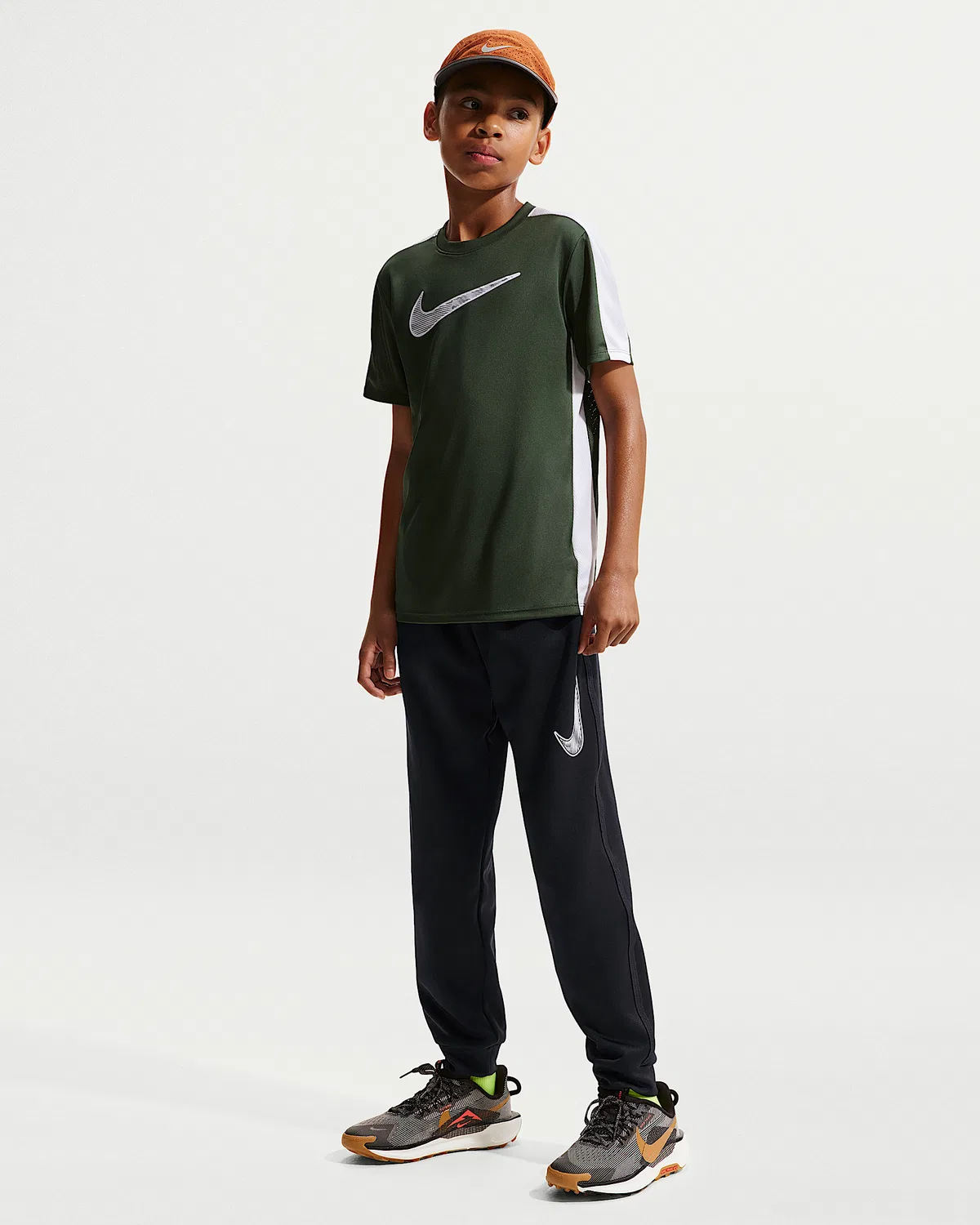 Детские тренировочные штаны Nike Multi, Black/White