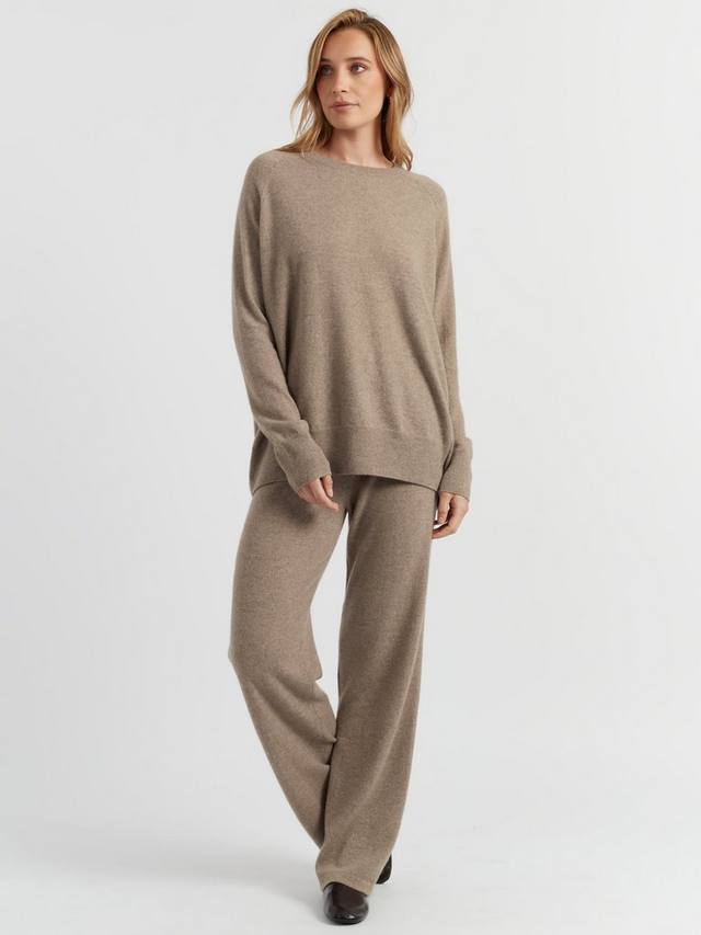 

Свободный джемпер из чистого кашемира Chinti & Parker, Warm Oatmeal