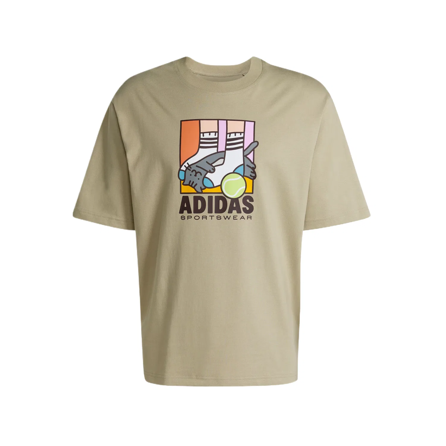 Футболка мужская Wonder Goods Umber crew neck Adidas