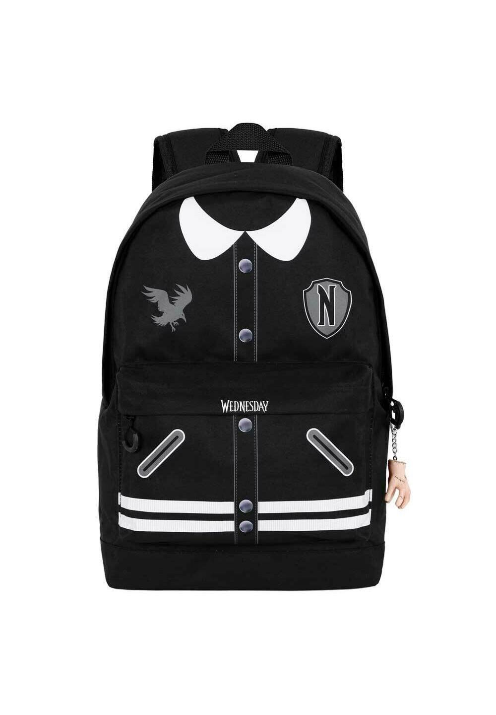 

Рюкзак WEDNESDAY VARSITY FAN HIGH Karactermania, черный