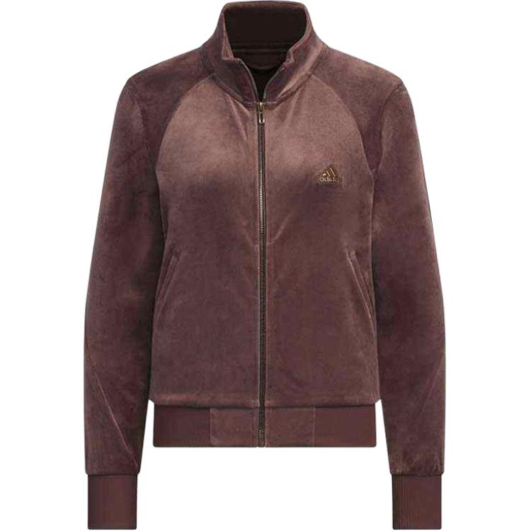 

Куртка Adidas для женщин темно-серо-коричневая