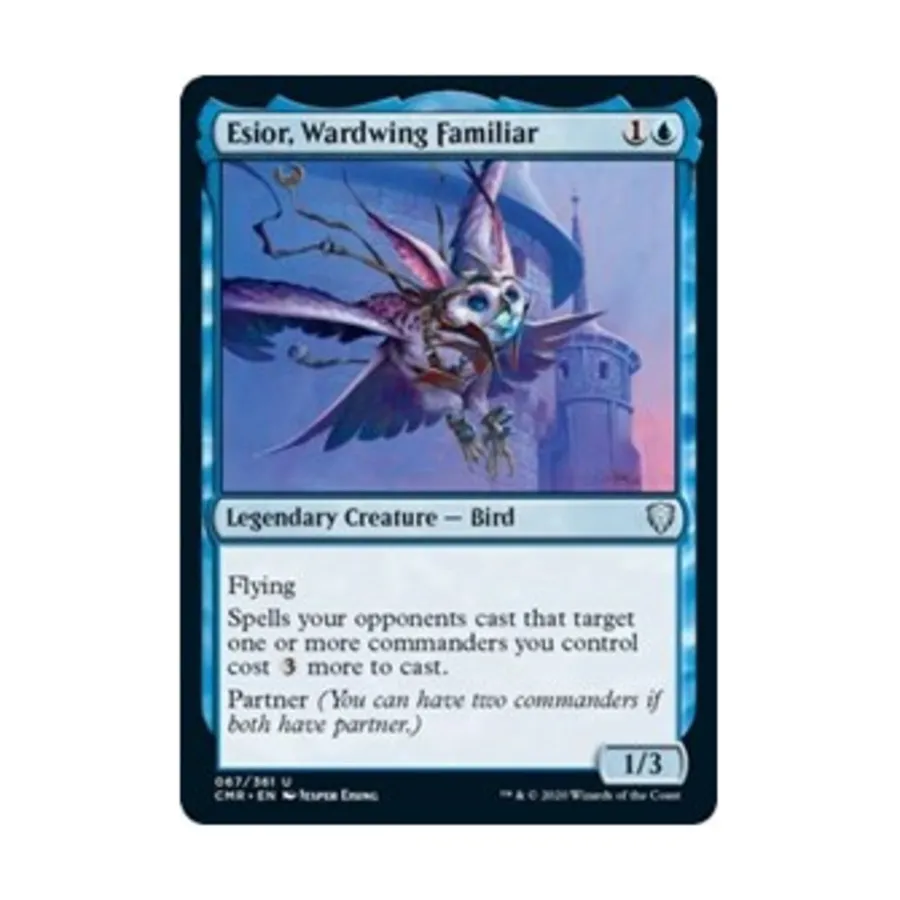 

CCG Эсиор Защитный Фамилиар (U), MTG - Commander Legends