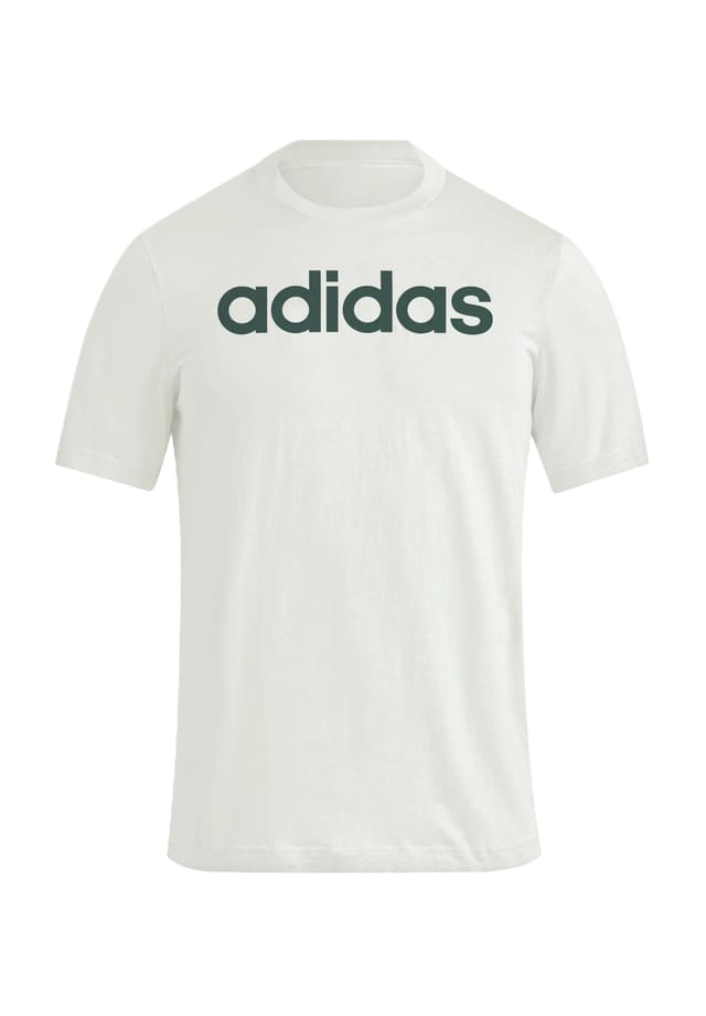

Футболка из хлопка Essentials Adidas, цвет lingrn