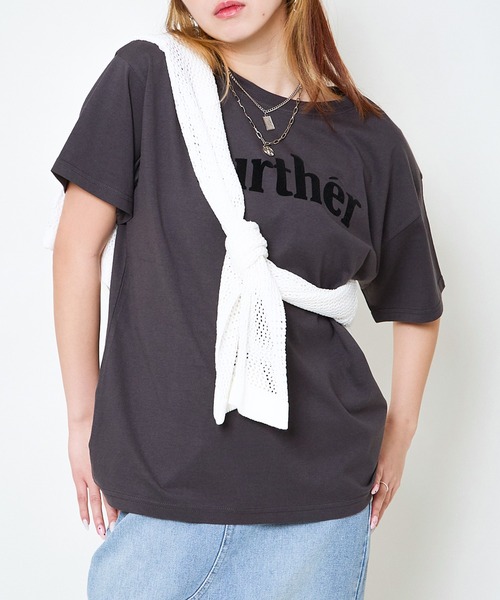 

Женская футболка с бархатным принтом и 3D-логотипом, повседневная, универсальная GORGE