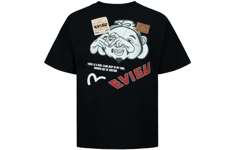 

Футболка унисекс Evisu, черный