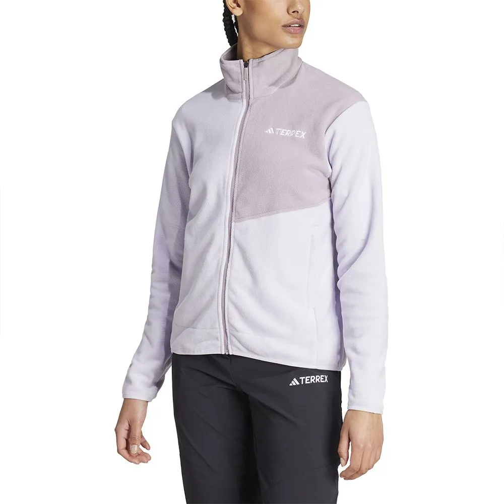 

Флис adidas Terrex Multi full zip, серый