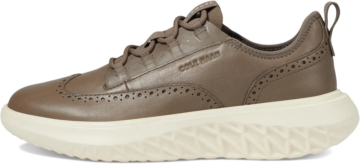 Мужские кроссовки Cole Haan Zerøgrand Wfa, Morel Pebble Grain Ivory — фото 4