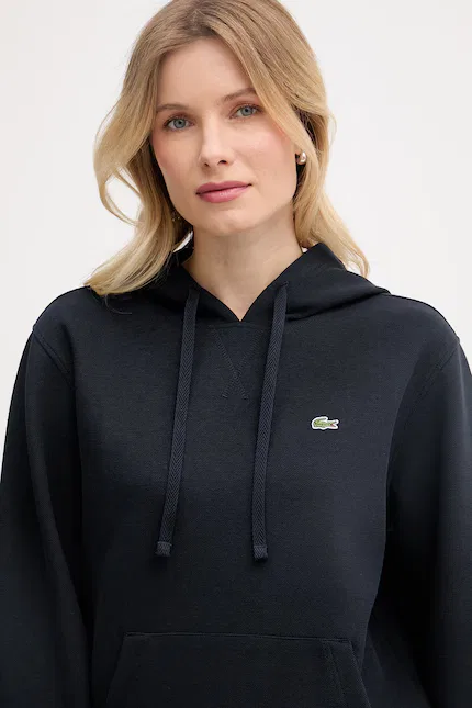 Худи Lacoste Синее с логотипом — фото 4
