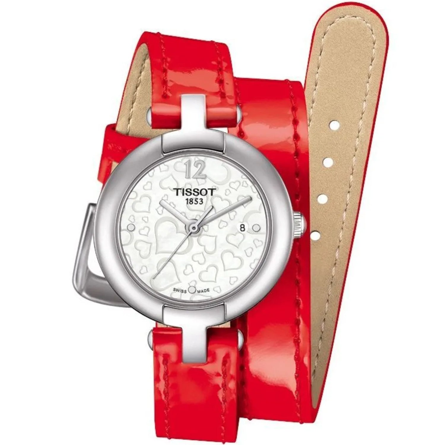 

Женские часы Tissot T-Trend Pinky с перламутровым циферблатом
