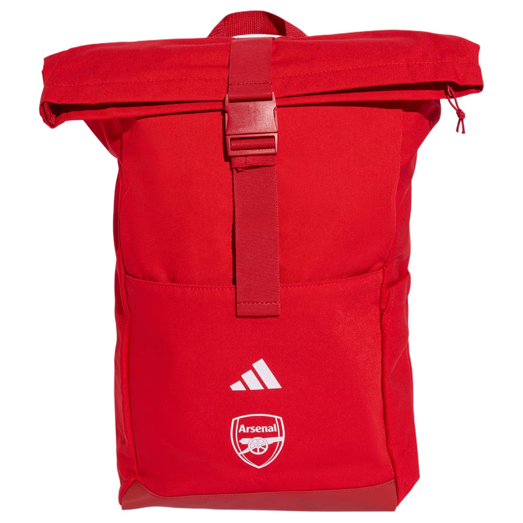 

Арсенал полиэстер рюкзак унисекс алый и белый Adidas, Scarlet & белый