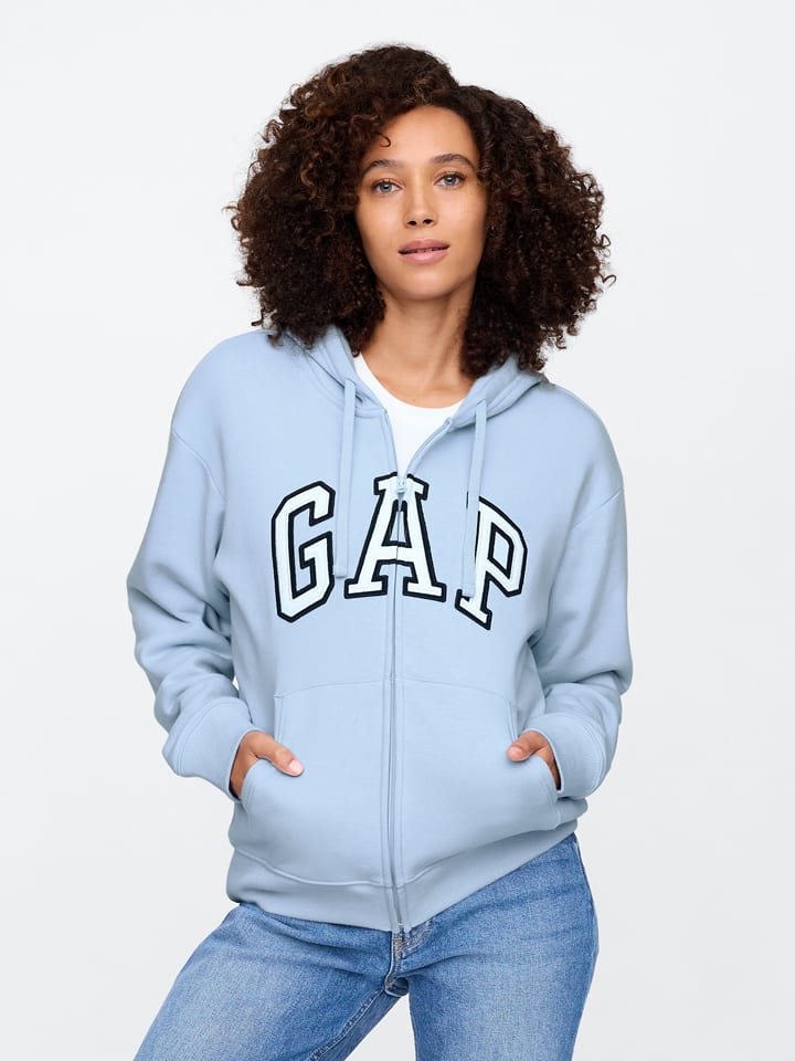 

Спортивная куртка GAP, светло-синий