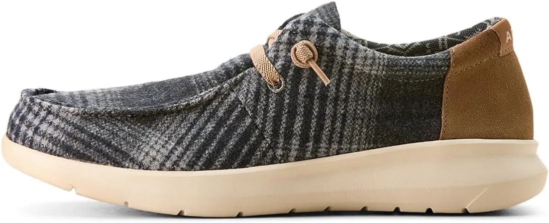 Лоферы ARIAT Hilo, Black & Grey Flannel — фото 2