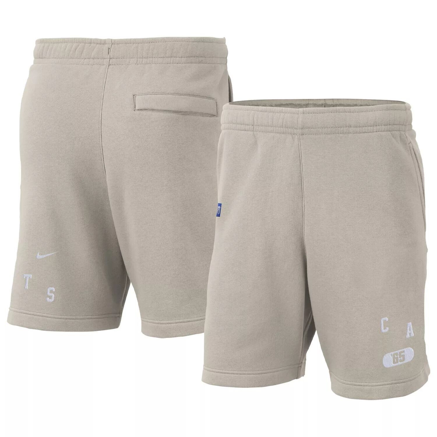 

Мужские флисовые шорты кремового цвета Kentucky Wildcats Nike