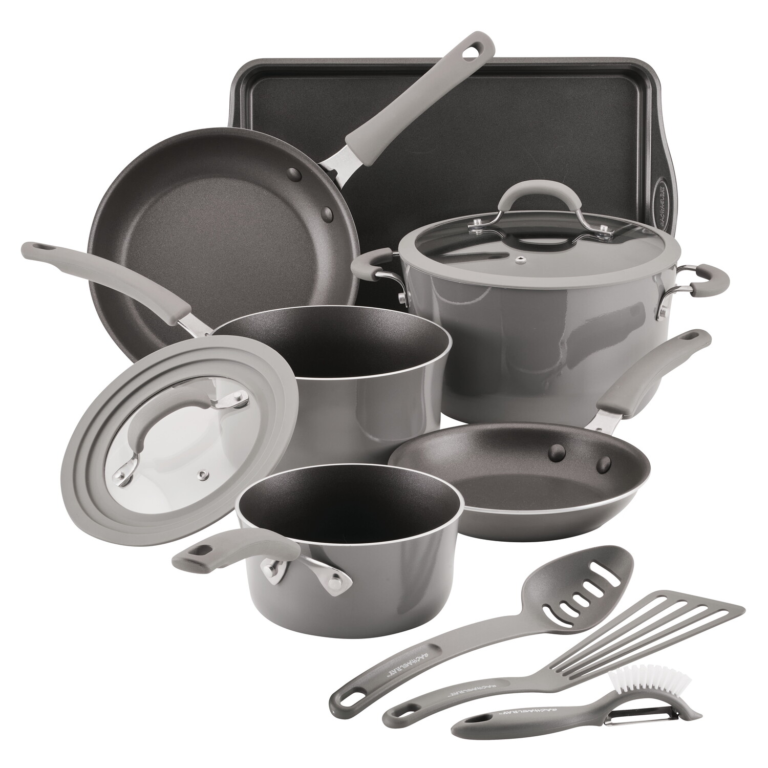 

Набор алюминиевой посуды Rachael Ray Cook + Create, 11 предметов