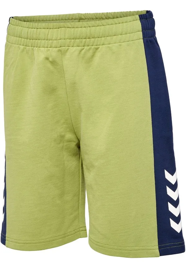 Спортивные шорты hmlrush block Hummel, Green Olive — фото 4