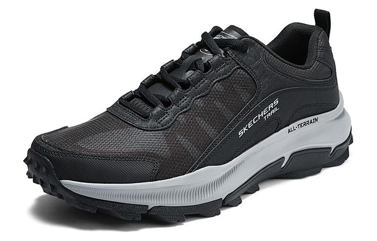 Кроссовки Skechers Lifestyle Shoes Men Low-top Dark Gray, черный/серый — фото 3