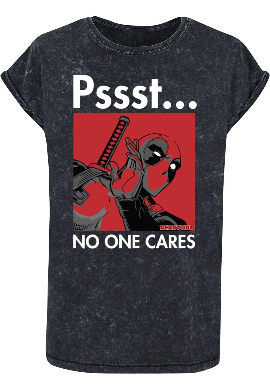 

Футболка ABSOLUTE CULT Shirt Deadpool - No One Cares, черный