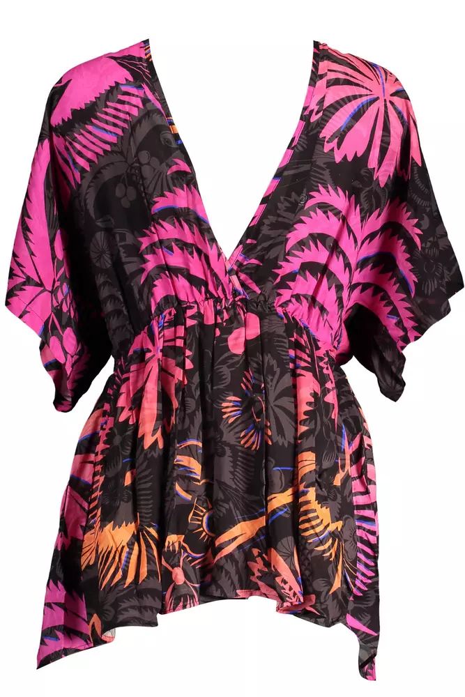 

Desigual Chic Halter Neck Backless Короткое женское платье, черный