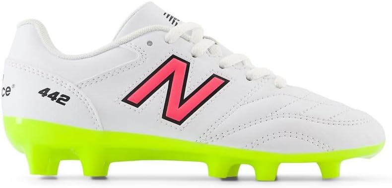Детские кроссовки New Balance Unisex-Child 442 Academy Fg V2, белый/черный — фото 3
