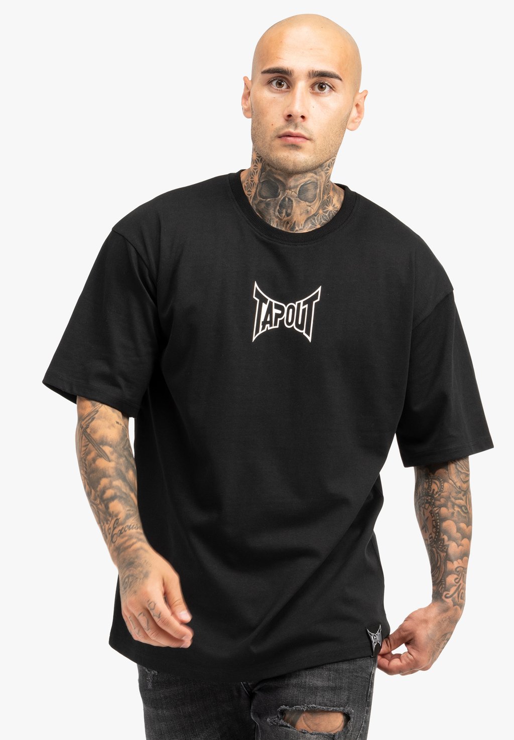 

Футболка с принтом ELSINOR Tapout, черный