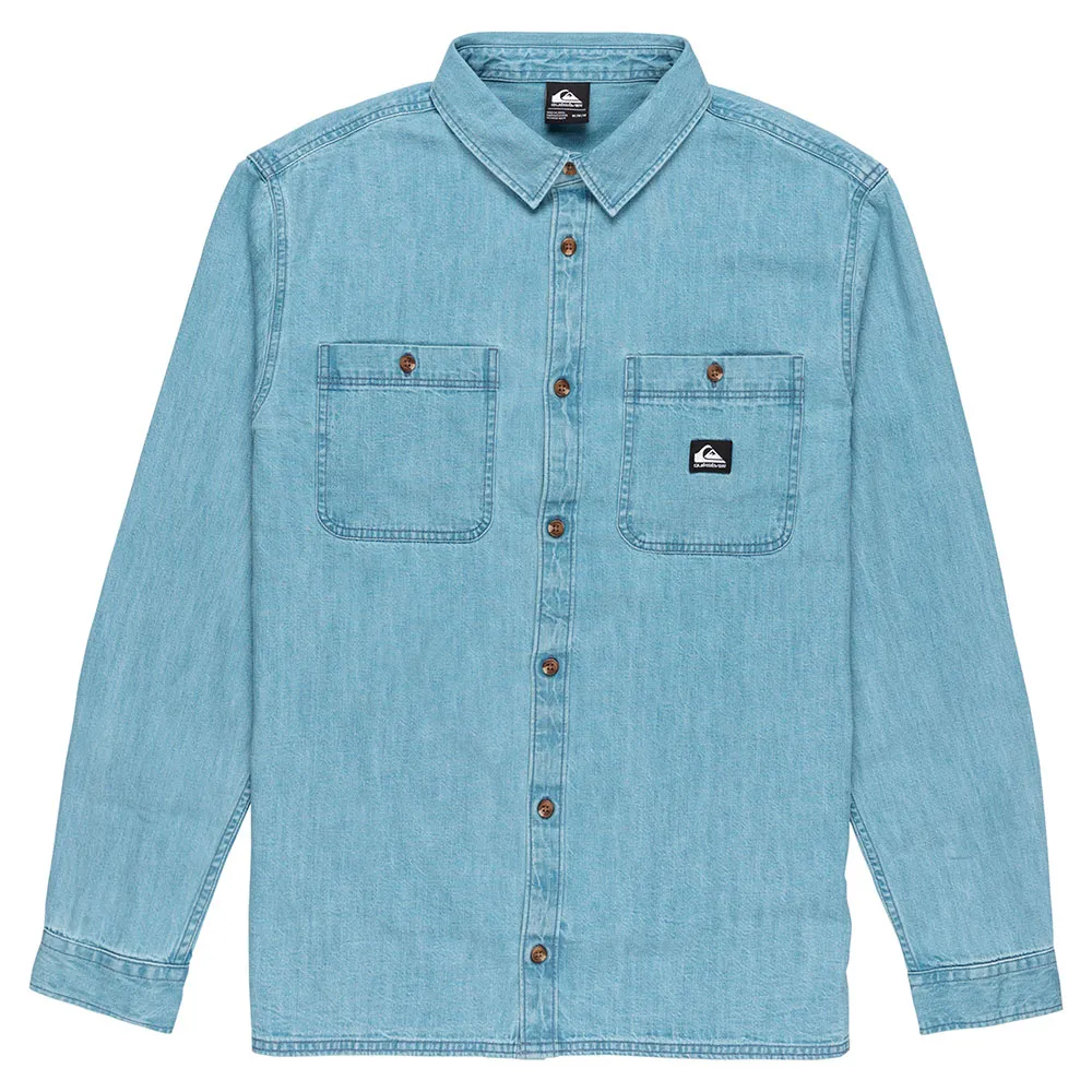 

Рубашка с длинным рукавом Quiksilver Bozeman, синий