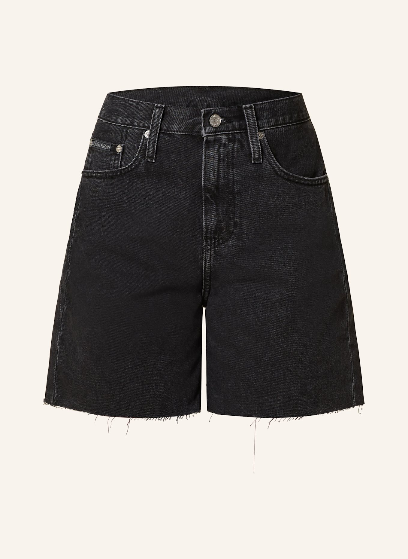 

Джинсовые шорты Calvin Klein Jeans, черный