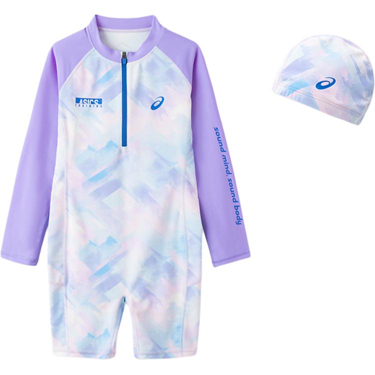 

ASICS Детский купальник SS25 2-предметный комплект Purple Teenagers
