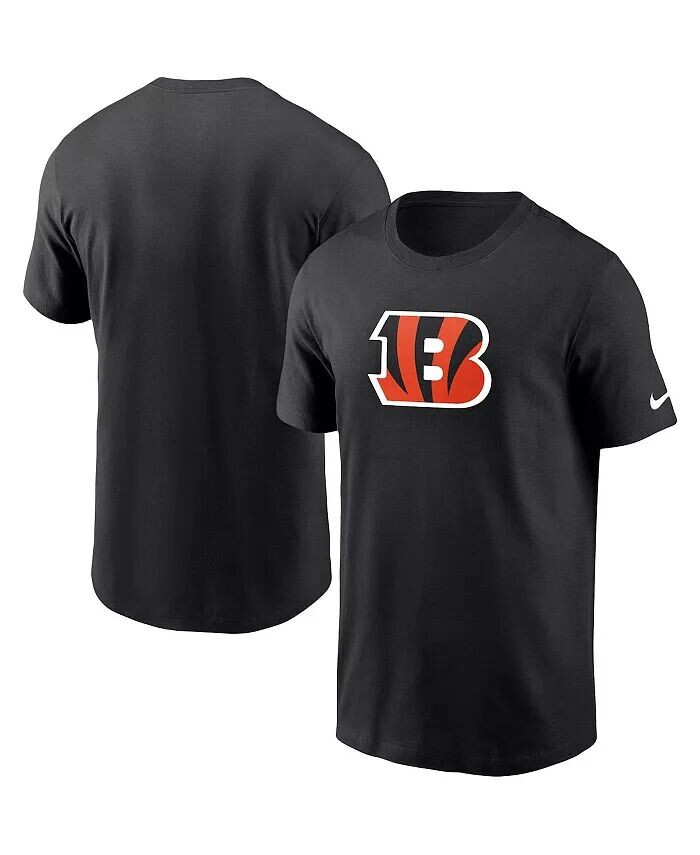 

Мужская черная футболка с логотипом Cincinnati Bengals Team Primary Nike