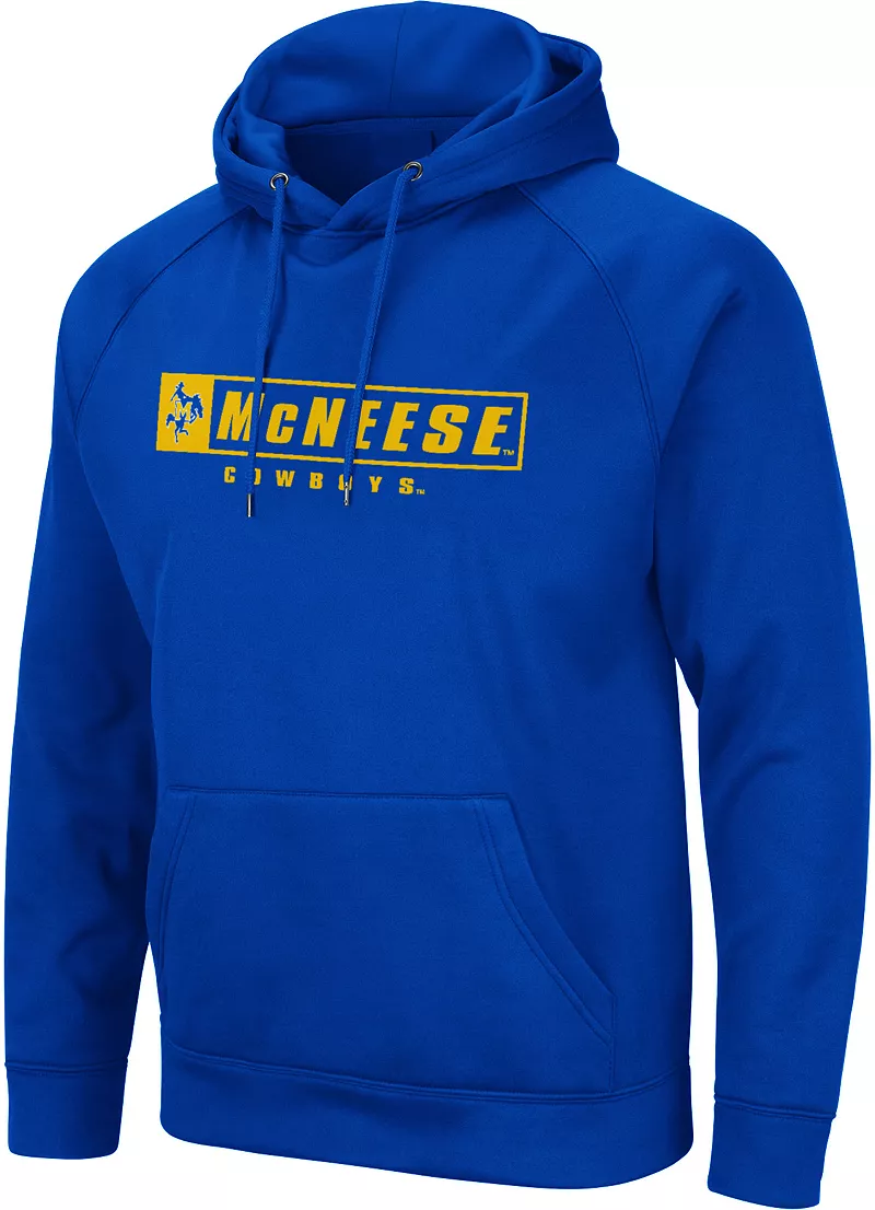 

Мужской пуловер с капюшоном Colosseum McNeese State Cowboys Royal