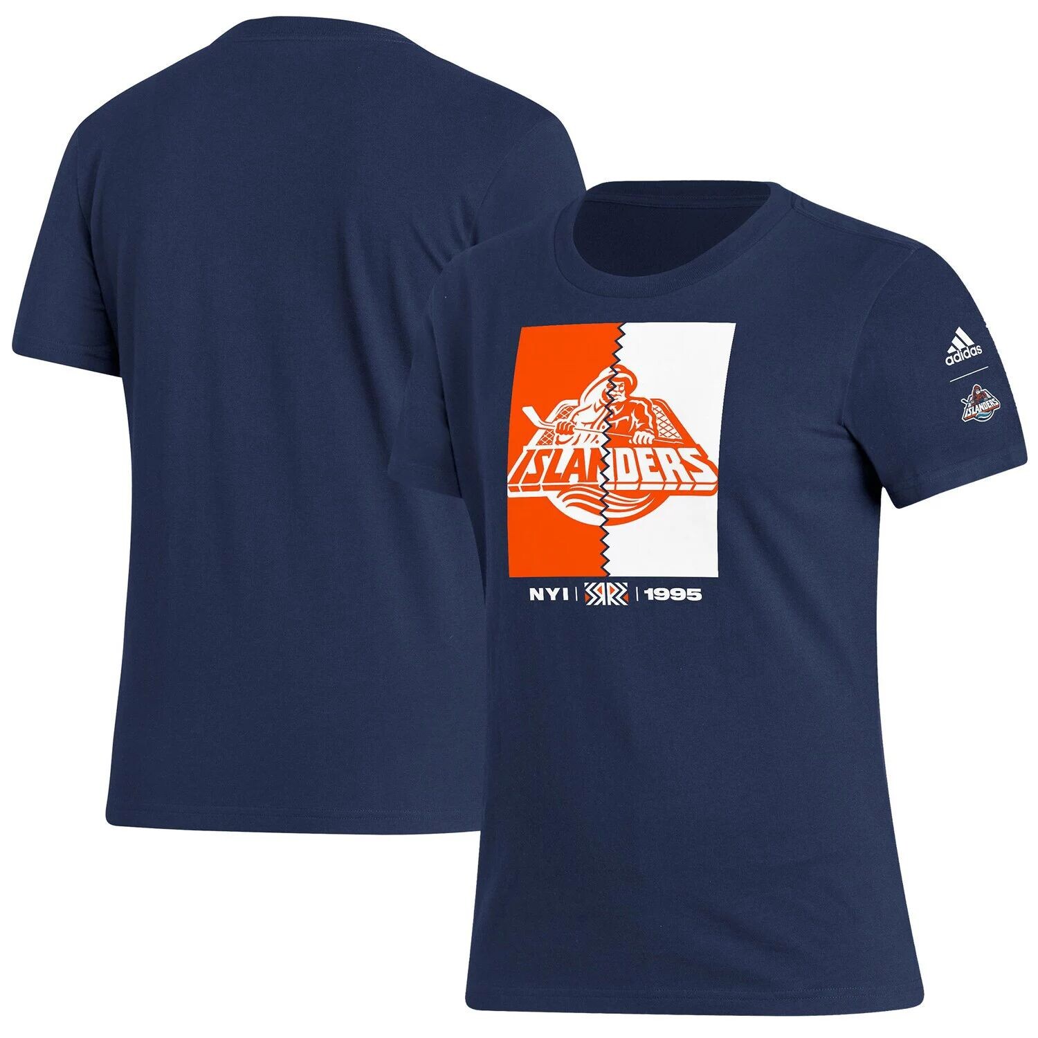

Женская темно-синяя футболка adidas New York Islanders Reverse Retro 2.0 Playmaker adidas, Синий, Женская темно-синяя футболка adidas New York Islanders Reverse Retro 2.0 Playmaker adidas