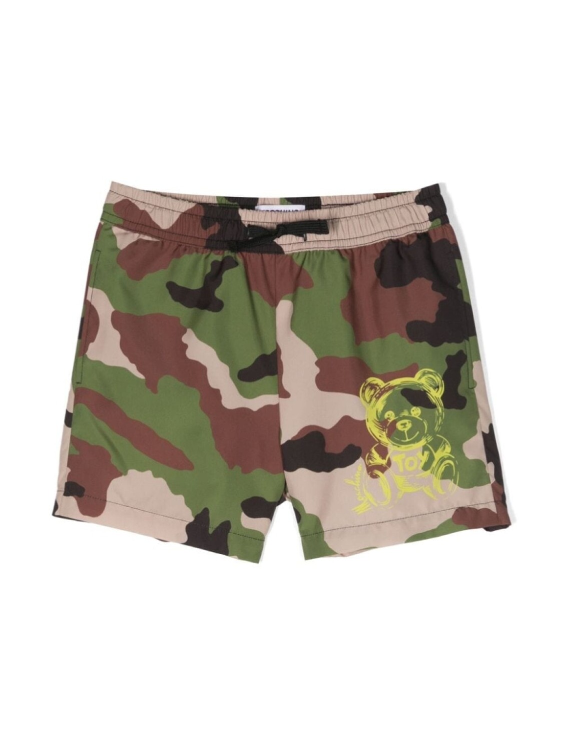 

Moschino Kids плавки-шорты с камуфляжным узором, зеленый