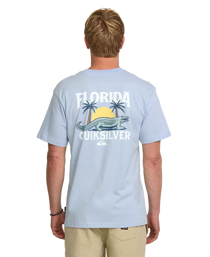 

Мужская футболка с коротким рукавом Florida Gator Quiksilver, синий