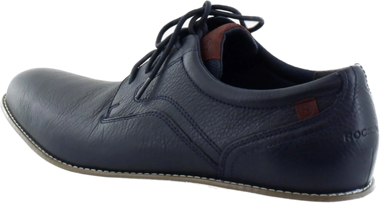 Туфли Rockport Garett Men's Oxford Plain Toe, New Dress Blues — фото 3