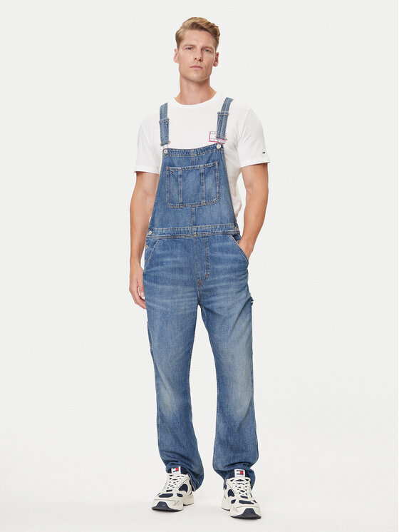 

Комбинезон с лямками straight fit Classic DM0DM21244 Tommy Jeans, синий