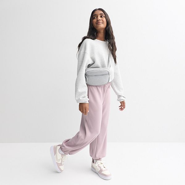 Детская толстовка Solace Crew Popover Flx, Medium Frost Heather — фото 4