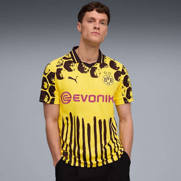 

Мужская футбольная майка Puma X Kidsuper Borussia Dortmund Replica, желтый