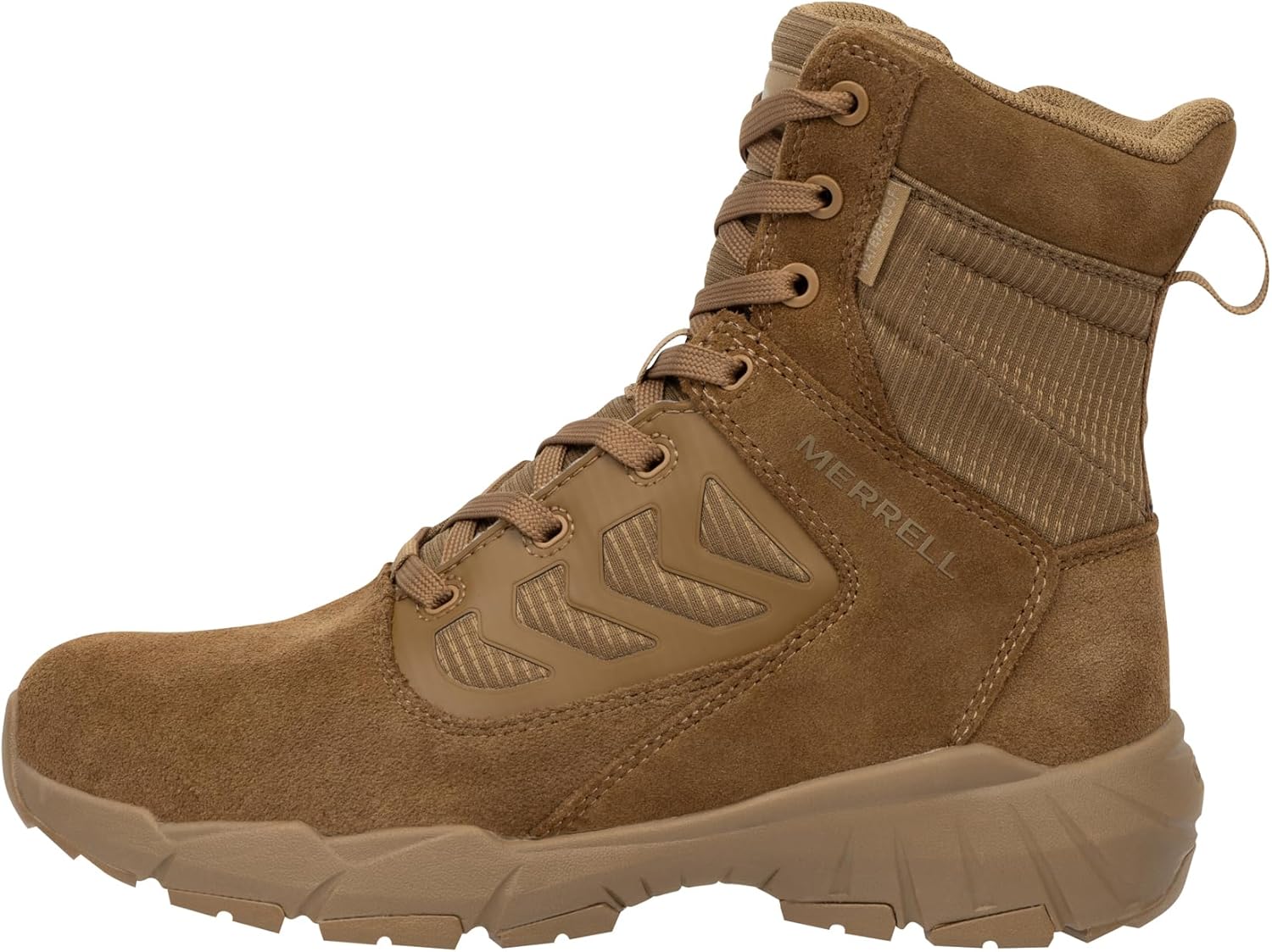 Мужские тактические водонепроницаемые ботинки Merrell Fullbench с молнией, 8, Coyote — фото 2