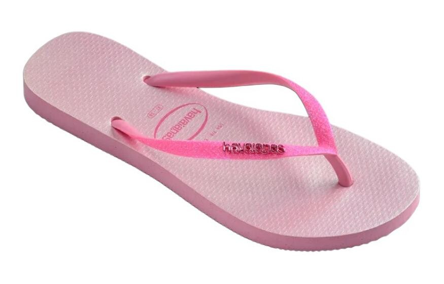 Детские шлепанцы детские розовые Havaianas, розовый — фото 2