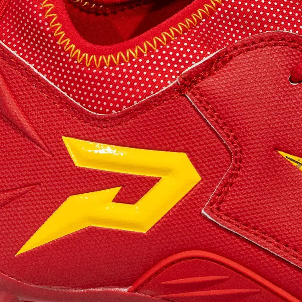 Футбольные бутсы Phenom Elite The Flash - Quantum Speed | Красная версия DC Comics | Легкие высокоскоростные бутсы для мужчин и детей, красный — фото 4