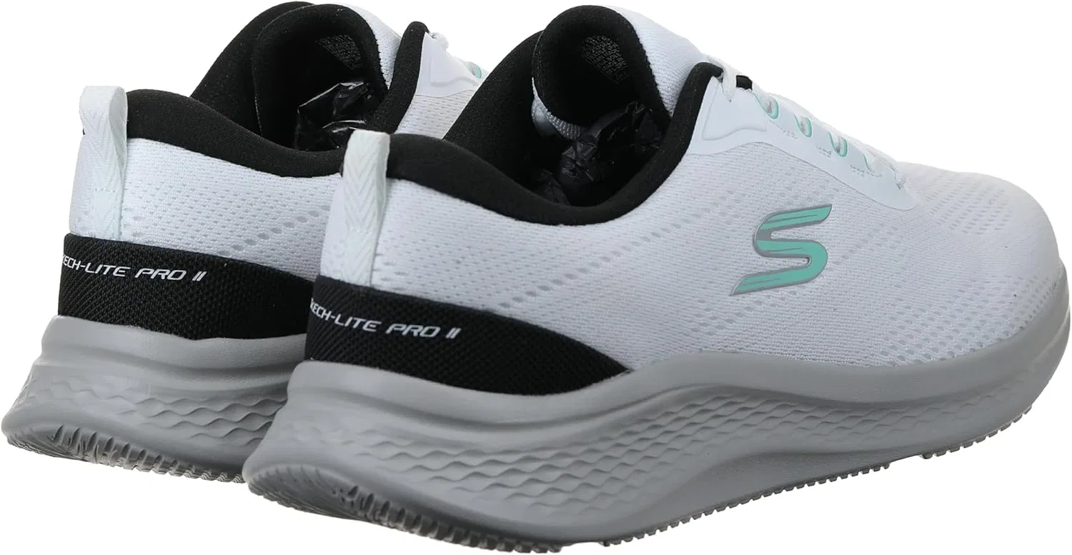 Мужские кроссовки Skechers Skech-Lite Pro 2.0 Berrix 233184 WBK Белый — фото 4