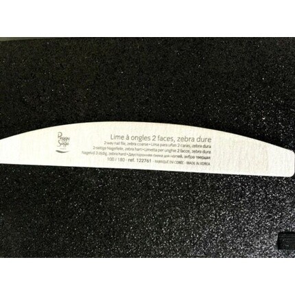 

Пилочка для ногтей Zebra Half Moon 100/180 Толщина: 100/180 Прозрачная, Peggy Sage