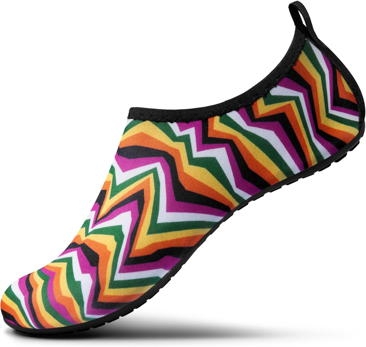 

Водные туфли SEEKWAY для женщин и мужчин, взрослые, быстросохнущие акваноски, босоножки с противоскользящей подошвой для пляжа, плавания, реки, бассейна, озера, серфинга, черные SK002(U)