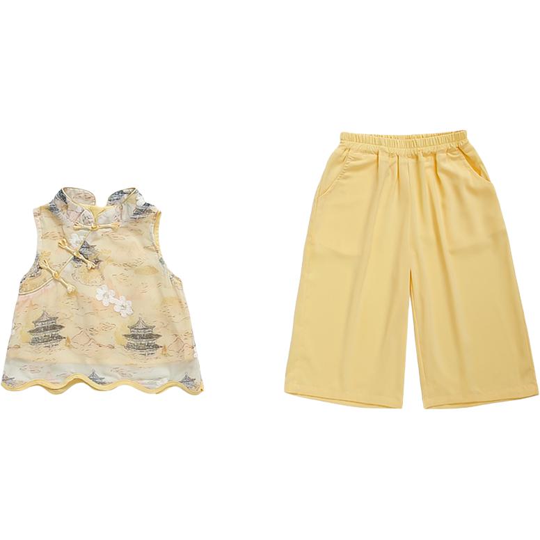 

Детский двухкомпонентный комплект с юбкой и стойкой PROTECTCAMEL, желтый