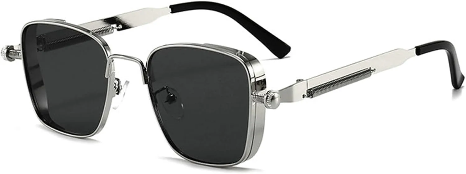 

Солнцезащитные очки Willochra Fashion Square Vintage для женщин и мужчин, дизайнерские ретро-очки из металла в стиле 90-х, популярные очки для женщин и мужчин, C4