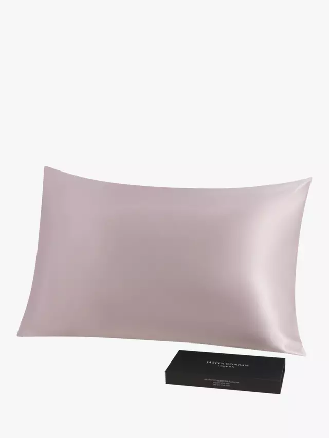 

Наволочка Jasper Conran London Organic Mulberry Silk Standard, цвет blush