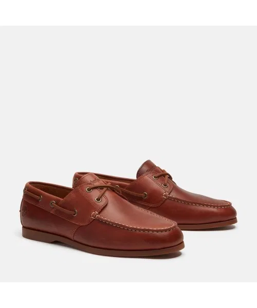 Мужские мокасины Timberland Cedar Bay из натуральной кожи, коричневые — фото 3