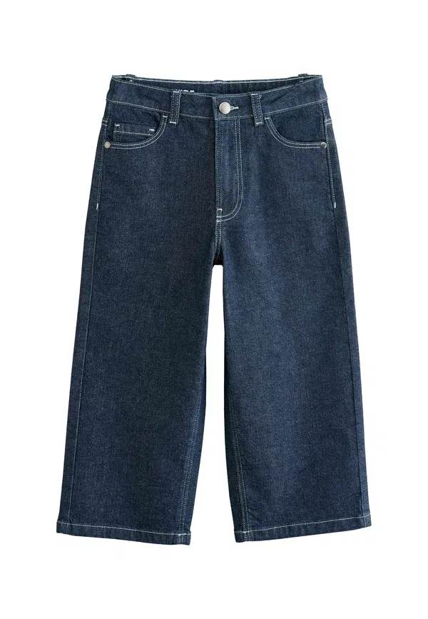 Джинсы Next, Super wide authentic straight leg jeans, цвет деним ринс