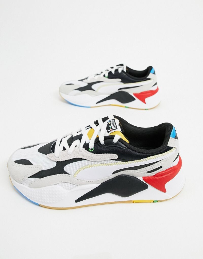 

Бело-черные кроссовки Puma RS-X3, Черный, Бело-черные кроссовки Puma RS-X3