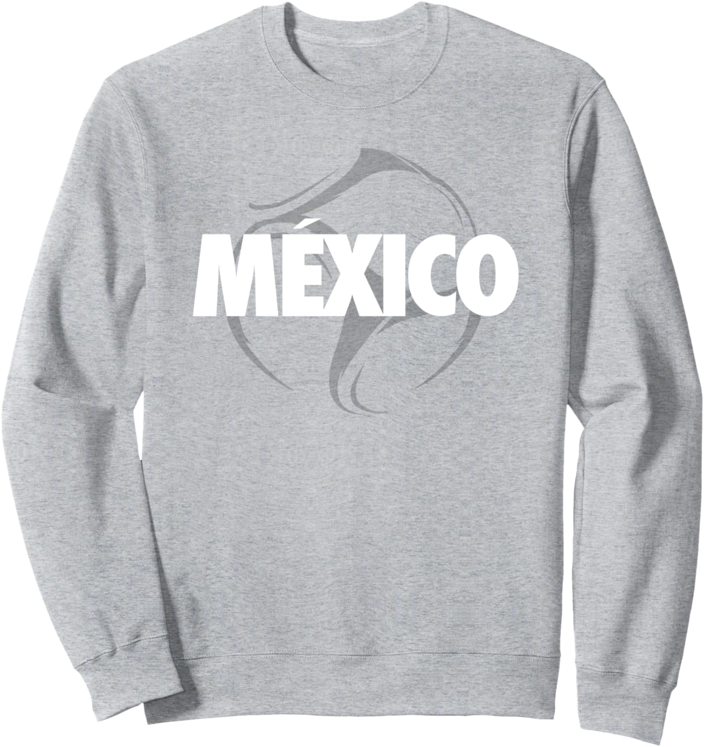 

Модная мексиканская толстовка с принтом в виде мяча в тон Trendy Apparel, серый