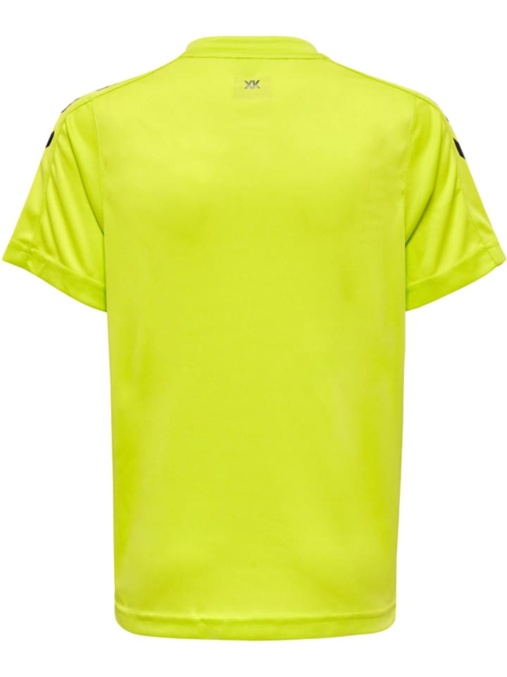 Футболка Hummel Hmlcore Kids в цвете лаймовое мороженое Hummel — фото 2